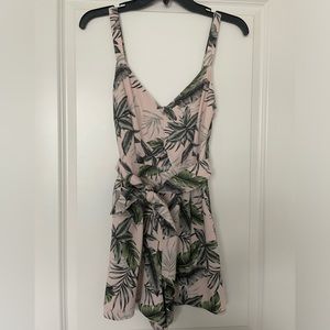 Pull&Bear tropical print romper